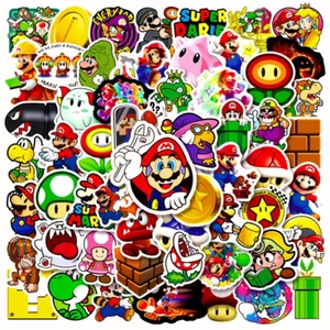 100PCs Videogame Mario Stickers - Picture 1 of 12