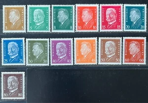 German Reich 1928 Reichpresidents Mi 410-422 MNH VF - Picture 1 of 1