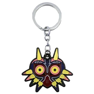 Nuevo MAJORA'S MASK The Legend of Zelda Llavero Metal (LoZ) Color con Llavero - Imagen 1 de 3