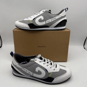 Cruyff Leggera White / Max Blue Herren Größe UK 11 EU 45 - einmal anprobiert - Bild 1 von 9