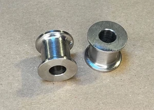 BSA A7 A10 B31 B33 REAR MUDGUARD SPACERS STAINLESS 42-6763 - Picture 1 of 3