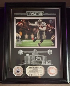 Emmitt Smith Framed Pic Dallas Cowboys Limited Edition #137/1000 Hall of Fame - Picture 1 of 3