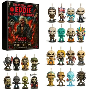 Eddie kommt zur Blind Box Weihnachts-Acryl-Ornamente - Bild 1 von 6