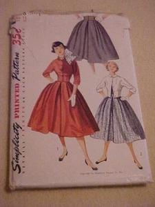 Falda y chaqueta de dama Simplicity 1952 patrón 4198 - Imagen 1 de 6