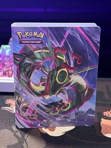 Pokemon Sword and Shield Evolving Skies Rayquaza Mini Portfolio Card Album - Picture 1 of 2