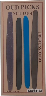 Juego de 4 instrumentos de cuerda Oud Pick Risha Mizrab profesional para laúd Oud Foto 1 de 4