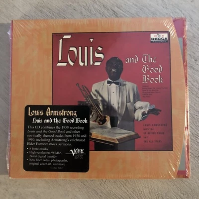 Louis Armstrong CD 2001 SEALED Louis & The Good Book Remastered Bonus Tracks - Image 1 of 4