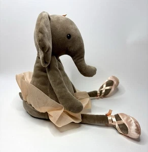 Jellycat Medium Dancing Darcey Elephant Ballerina Plush Stuffed Animal 12" Tutu - Picture 1 of 8