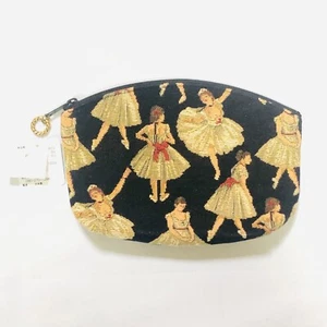 Belle Industriee Bolsa Mediana Patrón Bailarina Negra Hecha en Japón Tela Belga - Imagen 1 de 8