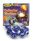 1999 Neptune Collector Series Net Bag Glass Mega Marbles Blue Header Pack of 25 