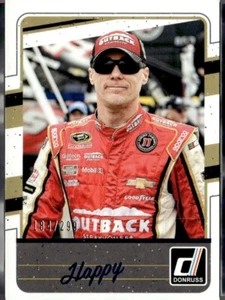 2017 Donruss Racing Blue Foil Happy Serial #184/299 #40 - Foto 1 di 2