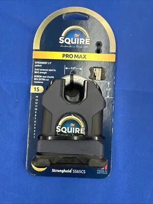 Squire Pro Max Stronghold Lock (SS65CS) NEW - Image 1 of 2