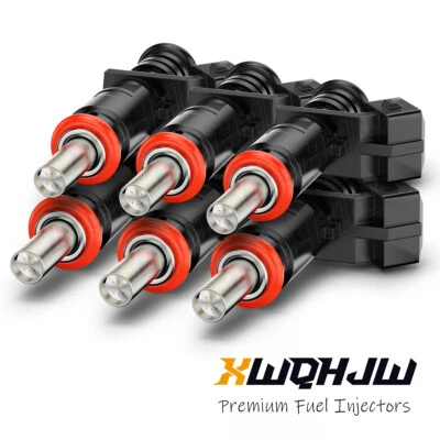 Juego de 6 inyectores de combustible XWQHJW para BMW 323I 7531634 2006-2011 Foto 1 de 4