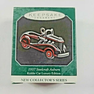 Vintage 1998 Hallmark Andenken Ornament Collectors Club 1937 Steelcraft Auburn - Bild 1 von 6
