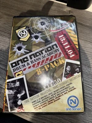 One Nation 'DRUM & BASS ACADEMY' 4 Tapes Only - Image 1 of 4