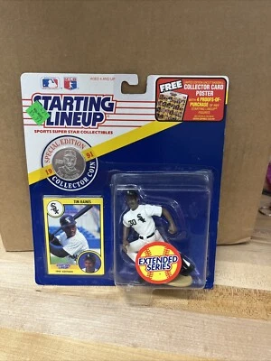 1991 Starting Lineup Tim Raines White Sox Figure With Coin & Card Box 239 - Image 1 of 4