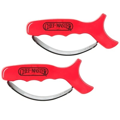 2-Pack Kitchen Knife Sharpener, Handheld Carbide Tipped Blade Sharp... Fast Ship - Image 1 of 4