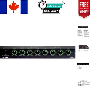 Wireless 4-Band Preamp Equalizer with Gold Outputs for Ultimate Sound Quality - Foto 1 di 8