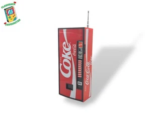 Coca-Cola Vintage Radio im Automaten-Design – AM/FM – Retro Kultgerät 90er - Bild 1 von 7