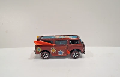 1969 Redline Hot Wheel - VOLKSWAGEN BEACH BOMB - BROWN - Image 1 of 4