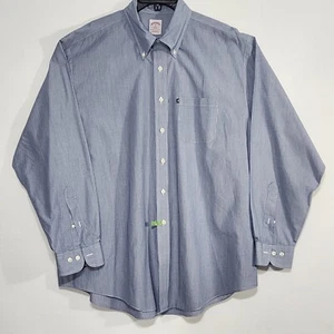 Brooks Brothers Button Down Shirt Sz XL Original Polo Blue Stripe Long Sleeve - Picture 1 of 15