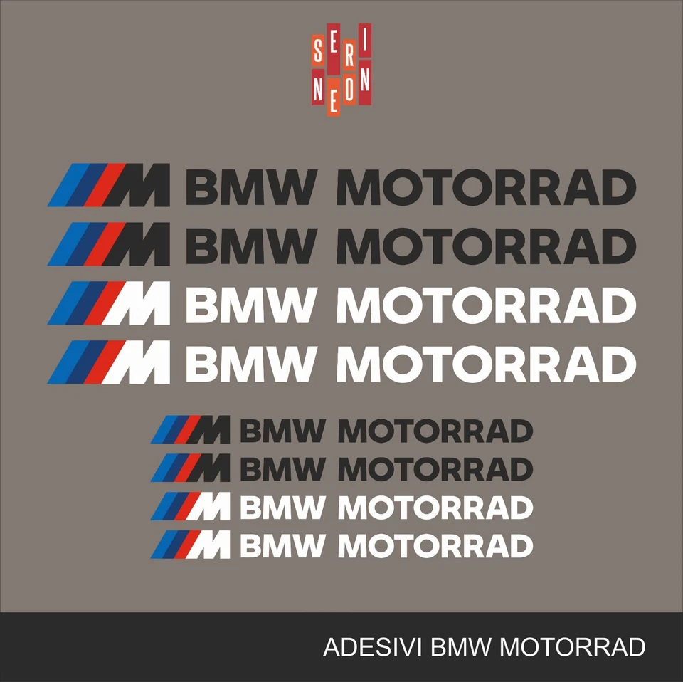 Kit adesivi stickers BMW MOTORRAD - Imagen 1 de 1