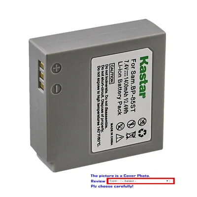 Batería de repuesto Kastar para batería Samsung IA-BP85ST BP-85ST IA-BP85NF Foto 1 de 3