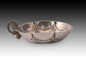 Silver Tastevin, “Tembladera”. Spain, 18th century. - Picture 1 of 6
