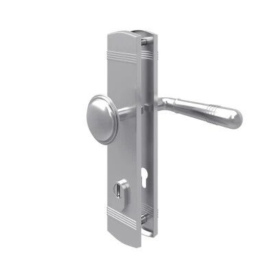 Schutzbeschlag Türdrücker Kernziehschutz PZ Sicherheitsbeschlag Stahleinlage - Bild 1 von 4