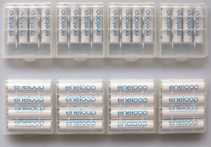 Panasonic 16x R6 AKKU ENELOOP BULK AA + 16x R03 AKKU ENELOOP BULK AAA + 8x Akku - Bild 1 von 3