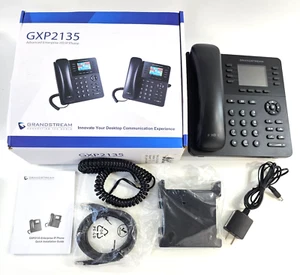 Grandstream GS-GXP2135 8-Line Enterprise IP Phone with Box and Manual - Tested - Photo 1/23