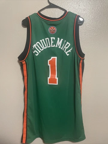 Adidas NBA New York Knicks Amar'e Stoudemire St Patrick’s Day Jersey XL Cover
