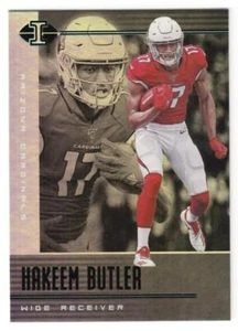 Hakeem Butler 2019 Panini Illusions Trophy Collection Emerald #100 Cardinals - Imagen 1 de 2