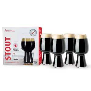 Spiegelau Craft Beer IPA Glasses Set of 4 Stout Glasses 21 oz Dishwasher Safe - Picture 1 of 7