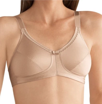 Sujetador de mastectomía Amoena 36D Rita 2004 nuevo sin etiquetas arena Foto 1 de 4