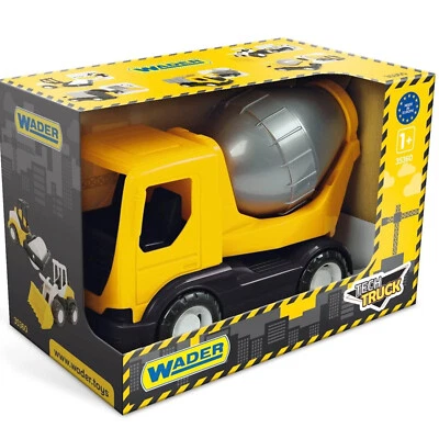 Wader Tech Truck Betonmischer mit drehbarer Trommel Mischer LkW Baufahrzeug - Bild 1 von 3