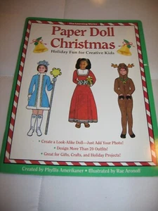 Paper Doll Christmas Paperback by Phyllis Amerikaner - Picture 1 of 4