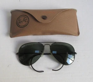 Vintage B&L Bausch & Lomb USA Ray Ban Aviator Sunglasses - Picture 1 of 8