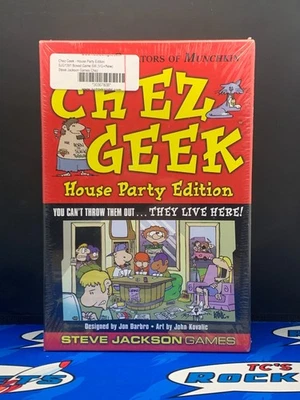Chez Geek: House Party Edition - Juegos Steve Jackson - Nuevo y precintado Foto 1 de 2