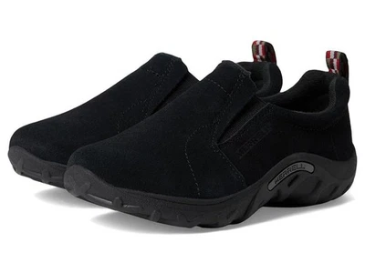 Merrell Jungle Moc Shoes Mens 10 Suede Slip On Comfort J60825 Black Midnight - Image 1 of 4