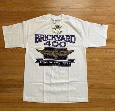 Vintage 1994 Brickyard 400 Indianapolis Motor Speedway T-Shirt Size Large - Image 1 of 4