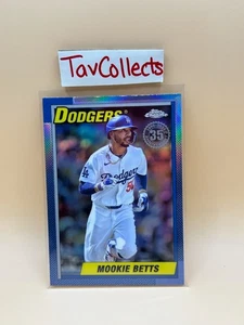 2025 Topps Chrome - 1990 Topps Baseball Mookie Betts #90CB-8 - Picture 1 of 2