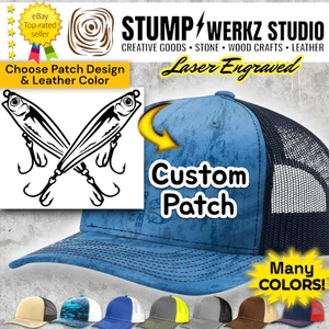 Gorra de béisbol personalizada de camionero Richardson señuelos cruzados de pesca personalizados - Imagen 1 de 23