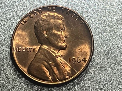 1964 FS_802 (027) DDR Lincoln Memorial Penny - Image 1 of 4