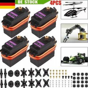 4tlg.MG996R Digital Servo Motor 180° Metal Gear HIGH Torque 15KG for RC Super - Bild 1 von 12