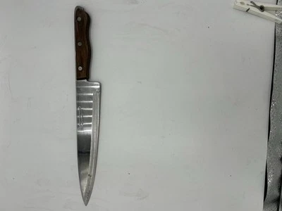 Vintage Maxam Steel Precision Hollow Ground Chef Knife 9” Blade Wood Japan - Image 1 of 4