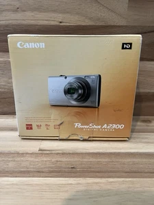 Canon PowerShot A2300 Compact Digital Camera 16MP 5X Zoom Black - Picture 1 of 18