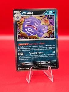 Pokemon TCG - SV: Scarlet Violet 151 WEEZING 110/165 151 ENGLISH (HOLO RARE, NM) - Picture 1 of 2