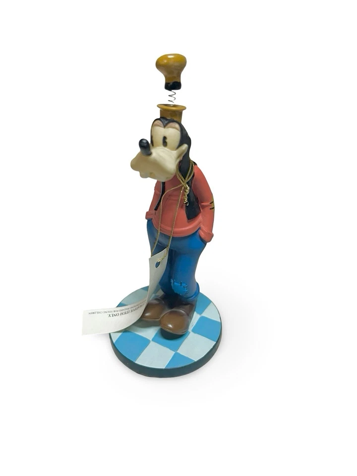 Estatuilla de cerámica Goofy de colección sombrero de primavera cabeza bobble nueva con etiqueta Foto 1 de 4