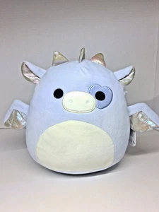 "Malvaviscos 8"" Kenny Dragon 2024 San Valentín Azul Peluche Nuevo con Etiquetas Dream Squad" - Imagen 1 de 5